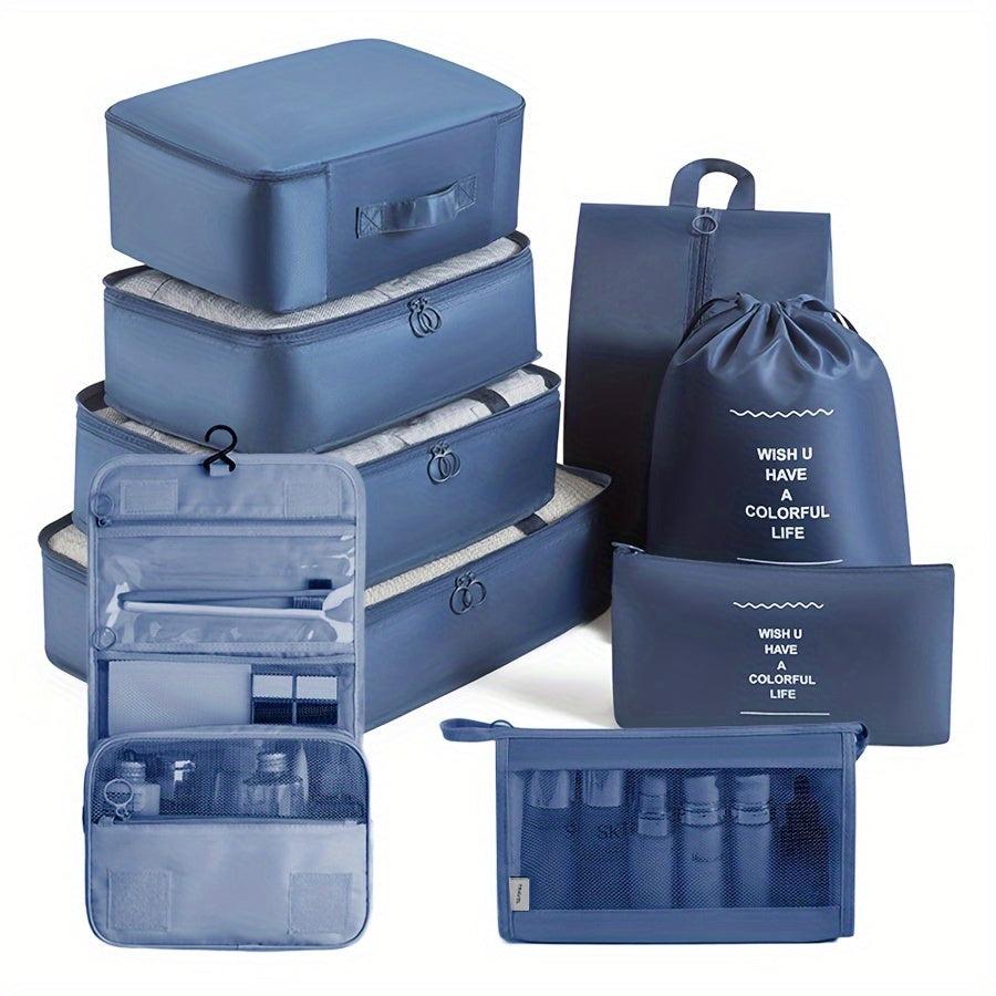 Ultieme Reisbagage Organizer Set 9-Delige